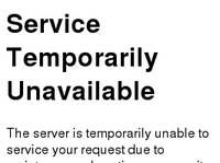 503 Service Temporarily Unavailable